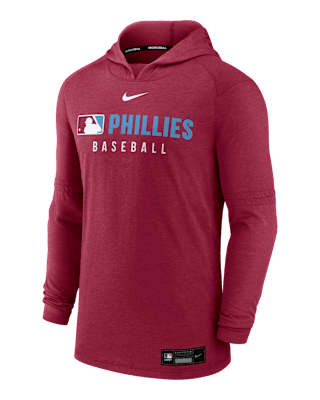 Мужское худи Philadelphia Phillies Authentic Collection Nike Dri-FIT MLB Pullover Hoodie