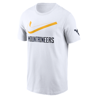 West Virginia Primetime Campus 2-Hit Swoosh Men's Nike College T-Shirt