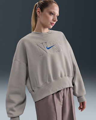 Женский свитшот Nike Sportswear Phoenix Fleece Oversized Crew-Neck