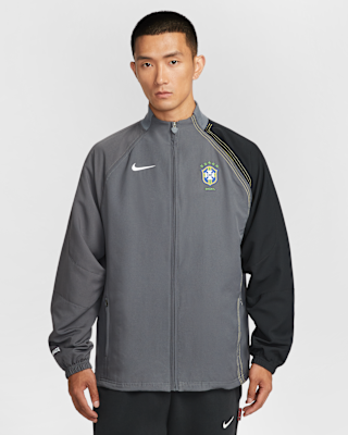 Мужская куртка Brazil 2004 Total 90 Reissue Nike Soccer Replica Track