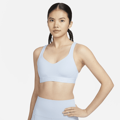 Nike Indy Light-Support Women's Padded Adjustable Sports Bra. Nike IN