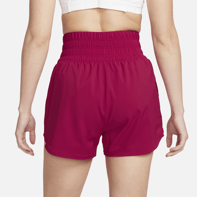 Shorts con forro de ropa interior Dri-FIT de tiro ultraalto de 8 cm para mujer Nike One