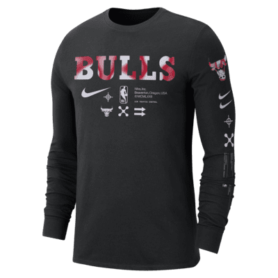 Chicago Bulls Men's Nike NBA Long-Sleeve T-Shirt