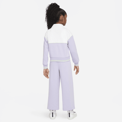 Conjunto de medio cierre para niños talla pequeña Nike Prep in Your Step