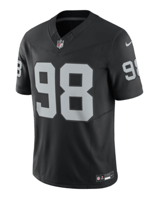 Мужские джерси Maxx Crosby Las Vegas Raiders Nike Dri-FIT NFL Limited Football Jersey для футбола