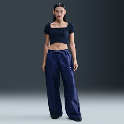 Nike Sportswear Phoenix Cozy Bouclé Women's Short-Sleeve Cropped Knit Top