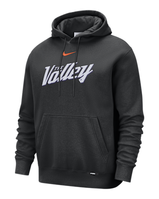 Мужское худи Phoenix Suns City Edition Nike Basketball Club Pull-Over Hoodie для баскетбола