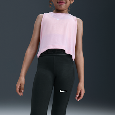 Nike Pro Girls' Mid-Rise Leggings