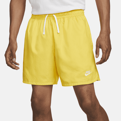 nike essential shorts yellow