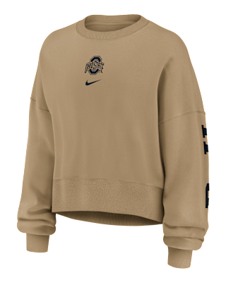 Женские  Ohio State Phoenix 2-Hit Nike College Pullover Crew