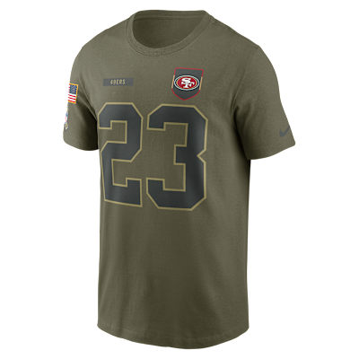 Christian McCaffrey San Francisco 49ers Salute To Service