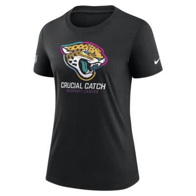 Playera Nike de la NFL para mujer Jacksonville Jaguars Crucial Catch