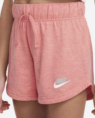 womens peach nike shorts