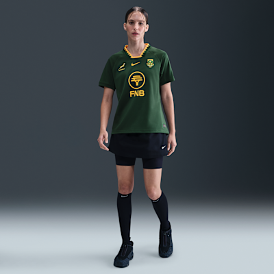 Springboks 2025/26 Stadium Home Nike Rugby Replika-Heimtrikot (Damen)