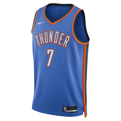 Oklahoma City Thunder Nike City Edition Essential Logo T-Shirt