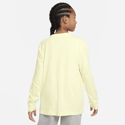 Nike Sportswear Big Kids' (Girls') Long-Sleeve T-Shirt