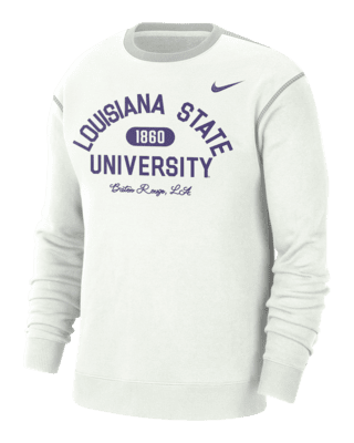 Мужские  LSU Nike College Crew-Neck Top