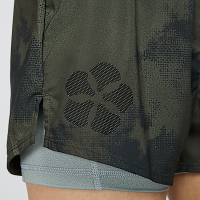Nike One Women's Dri-FIT High-Waisted 8cm (approx.) 2-in-1 Shorts