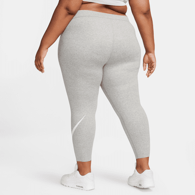 Leggings con gráfico de tiro alto para mujer (talla grande) Nike Sportswear Classics