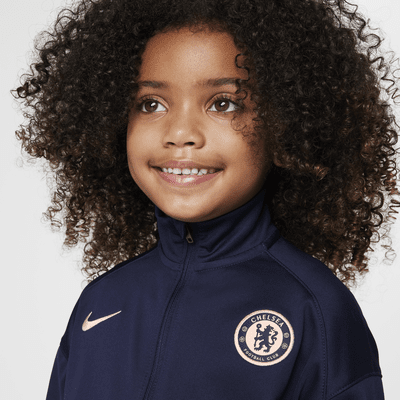 Survêtement de foot en maille Nike Dri-FIT Chelsea FC Strike pour enfant