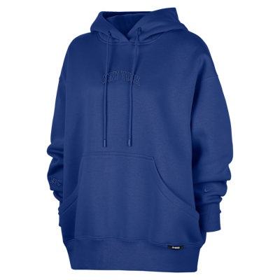 Sudadera con capucha Phoenix Fleece Nike de la NBA premium New York Knicks City Edition - Mujer