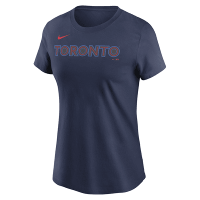 Toronto Blue Jays City Connect Wordmark Women's Nike MLB T-Shirt