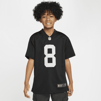 Joshua Jacobs Las Vegas Raiders Nike NFL-wedstrijdjersey voor kids