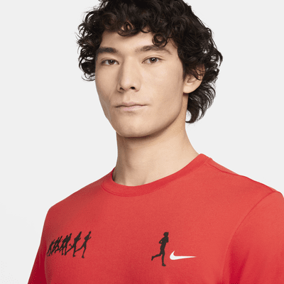 เสื้อยืดวิ่งผู้ชาย Dri-FIT Nike