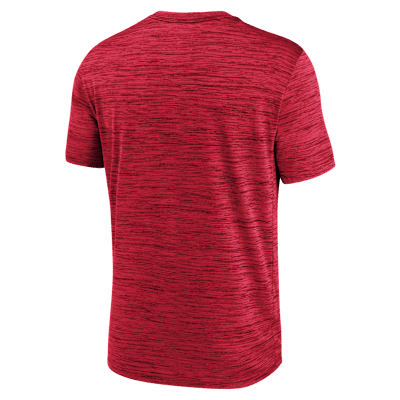 Playera universitaria Nike Dri-FIT para hombre Georgia Sideline Velocity