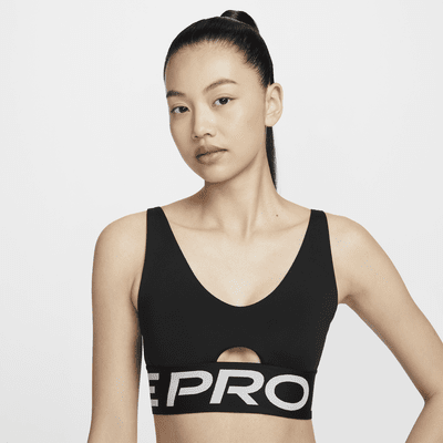 Nike Pro Indy V 領女款中度支撐型襯墊運動內衣