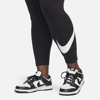 Leggings com grafismo de cintura subida Nike Sportswear Classics para mulher (tamanhos grandes)