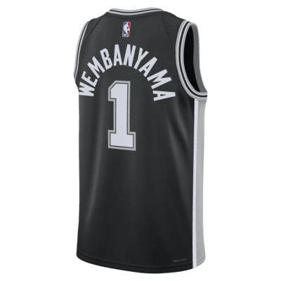 San Antonio Spurs Icon Edition 2022/23 Nike Dri-FIT Swingman NBA-jersey voor heren