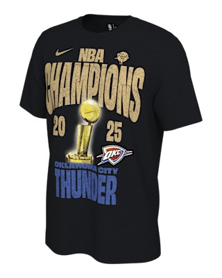 Мужская футболка Oklahoma City Thunder Nike NBA Locker Room