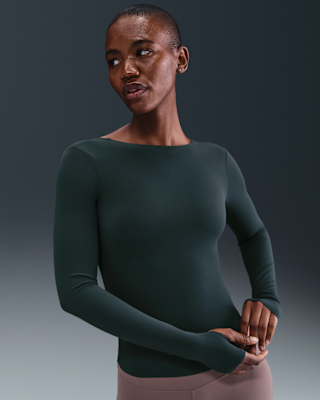 Nike Zenvy Women's Dri-FIT Long-Sleeve Top