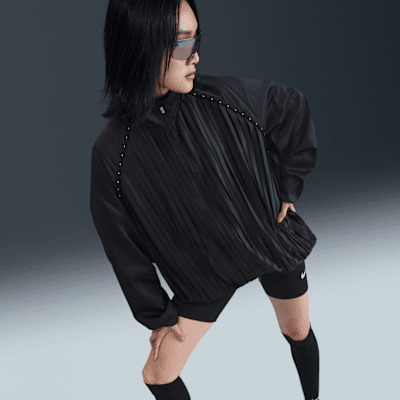 나이키 스포츠웨어 컬렉션 여성 플리츠 트랙 재킷