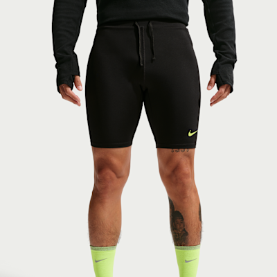 ナイキ ファスト メンズ Dri-FIT 1/2レングス ランニング タイツ (インナー付き)