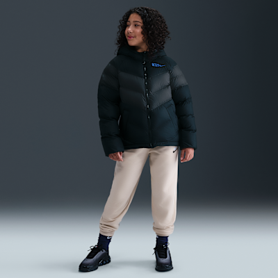 Fotbollshuvjacka Nike med syntetfoder för ungdom Inter Milan