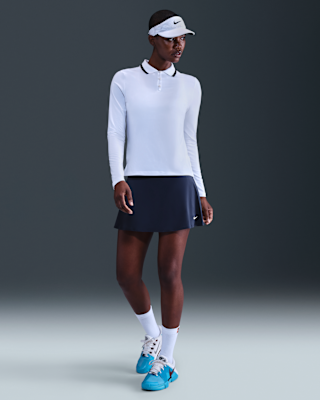 Женская юбка Nike Victory Dri-FIT Short Flouncy Tennis Skirt для тенниса