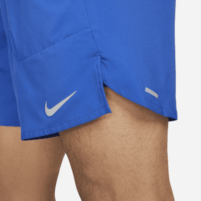 Męskie spodenki do biegania 2 w 1 18 cm Dri-FIT Nike Stride