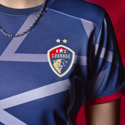 Jersey Nike Dri-FIT de la NWSL tipo réplica para mujer North Carolina Courage 2024 Stadium Primary