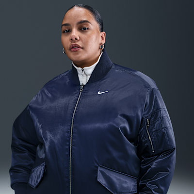 Nike Sportswear Women's Therma-FIT Reversible Bomber Jacket (Plus Size)