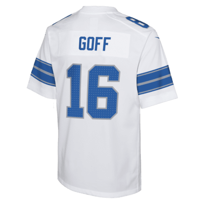 Jersey Nike de la NFL Game para niños talla grande Jared Goff Detroit Lions