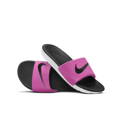 Nike Kawa Little/Big Kids\' Slides.