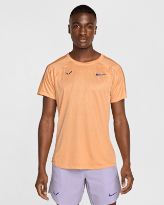 Мужские шорты Rafa Challenger Nike Dri-FIT Short-Sleeve Tennis Top для тенниса