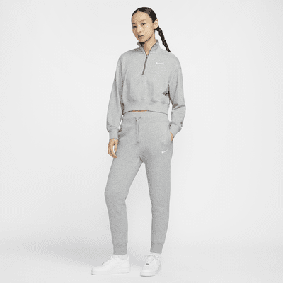 Nike Sportswear Phoenix Fleece Women's 1/4-Zip Cropped French Terry Sweatshirt