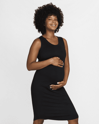 Женское платье Nike (M) Dri-FIT Slim-Fit Knit Dress (Maternity)