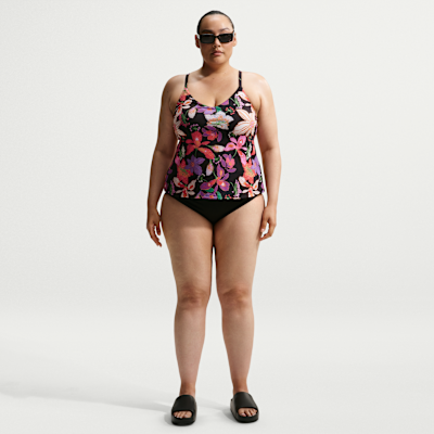 Nike Swim Women's V-Neck Tankini (Plus Size)