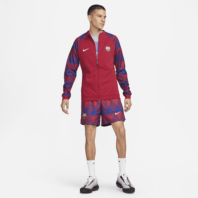 F.C. Barcelona Academy Pro Men's Nike Full-Zip Knit Football Jacket ...