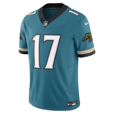 Jersey de fútbol americano de la NFL Nike Dri-FIT Limited para hombre Evan Engram Jacksonville Jaguars