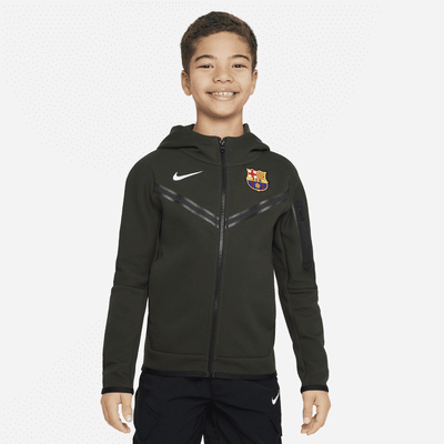 verzekering Beperken optocht F.C. Barcelona Tech Fleece Older Kids' (Boys') Nike Full-Zip Hoodie. Nike LU
